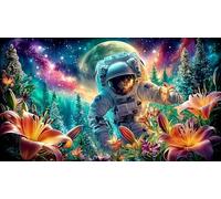 Ange-Holding-numéro Puzzle de 1000 pièces pour Adultes Carton 100% recyclé pour la Famille 38x52cm/1000pcs