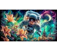 Ange-Holding-numéro Puzzle de 1000 pièces pour Adultes Carton 100% recyclé pour la Famille 75x50cm/1000pcs