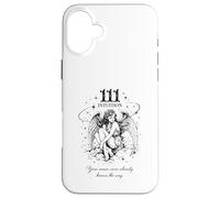 Ange Nombre 111 Intuition Numérologie Spirituel Angelcore Coque pour iPhone 16 Plus