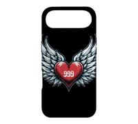 Ange numéro 999 cœur et Ailes de l'ange numéro Coque pour iPhone Air
