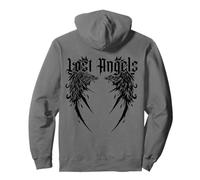 Ange Perdu avec des Ailes Sombres Sweat à Capuche