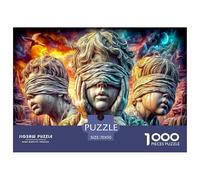 Ange Puzzle 1000 Pièces pour Adultes Et Enfants À Partir De 12 Ans Jeu De Patience Et De Réflexion De Qualité Supérieure Décoration De La Maison 70x50cm/1000pcs