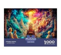 Ange Puzzle De 1000 Pièces pour Adultes Et Enfants Dès 14 Ans Jeu De Patience Et De Réflexion De Qualité Supérieure - Activité Familiale Parfaite 70x50cm/1000pcs