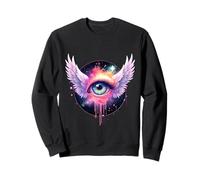 Ange Séraphin Ophanim Ailes Gothiques Sombres Sweatshirt