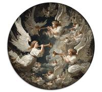 Ange soufflant dans Un cor Ancien 1000pcs (67.5x67.5cm) Puzzles Adaptés Aux Adultes Et Aux Personnes Âgées De 14 Ans Et Plus