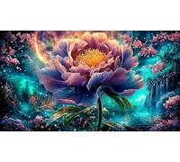 Ange-sur-Nuage-avec-téléphone Puzzle de 1000 pièces pour la Famille Carton 100% recyclé Jeux stimulants et cérébraux 38x26cm/1000pcs