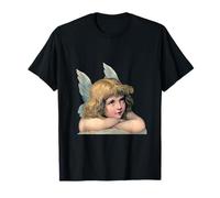 Ange vintage sur nuage céleste protection ange T-Shirt
