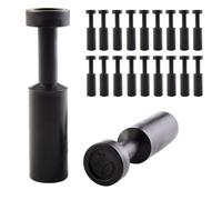 ANGEEK 20 bouchons de raccordement 10 mm OD en résine PBT, connecteurs pneumatiques Push-to-Connect, bouchons de raccordement pneumatiques