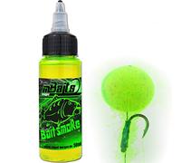 Angel Berger Bait Smoke Liquide de trempage pour appât Effet fumée Moule/Vert fluo (Fluo Green) 50 ml
