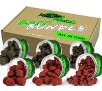 Angel-Berger Magic Baits Bait Bundle Hook Pellets All in One Lot de granulés de pêche à la carpe