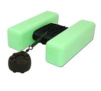 Angel-Berger Magic Baits Glow Marker H Block Spod Marker Glow in the Dark (Glow Green, with lead)