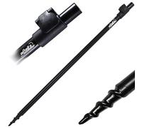 Angel-Berger Magic Baits Heavy Black Banc avec support de canne à pêche réglable Noir 75-115 cm