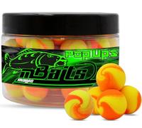 Angel-Berger Magic Baits Two Tone Pop Ups Bouillettes Premium Range 16 mm (King Pineapple, 16 mm)