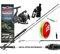 Angel Berger Ready2Catch Dropshot Combo Drop Shot Kit de pêche prêt à pêcher