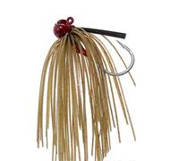 Angel-Berger Wild Devil Baits Rubber Jig Skirted Hameçon à tête plombée (Red Craw, 5 g)