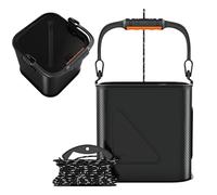 Angel - Bucket - Réservoir d'eau pliable de 11 l par 11 l | Matériau en EVA, imperméable, léger | Les accessoires sont parfaits pour le camping, la natation, le pique-nique, les activités de plein air