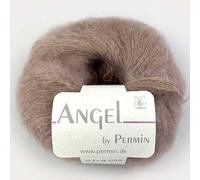 Angel by Permin - Fil de soie luxueux Kid Mohair (70/30) (91 chameau moyen)
