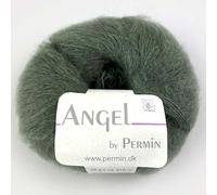 Angel by Permin - Fil de soie mohair luxueux Kid (70/30) (92 military)