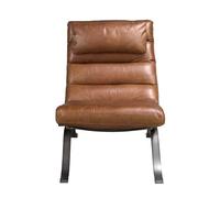 Angel CERDÁ Fauteuil Cuir Marron foncé 5161