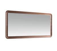 Ángel Cerdá - Miroir Mural rectangulaire en Bois de Noyer - Grand Miroir pour la décoration - Miroir Mural Polyvalent - Finition élégante - 120 x 60 cm