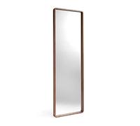 Angel Cerdá - Miroir sur Pied Rectangulaire avec Cadre en Bois de Noyer - Grand Miroir Décoratif et Polyvalent - Matériaux Résistants - 60 x 190 x 7 cm