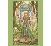 Angel Coloring Book: Beautiful Angels, Fantasy Scenes & Serene Celestial Designs for Relaxation: 50 Elegant Angel Illustrations Featuring Warrior Angels, Guardians, Castles, Forests & Fantasy Worlds