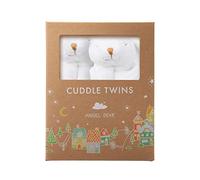 ANGEL DEAR Cuddle Twins Couverture, Lapin Blanc
