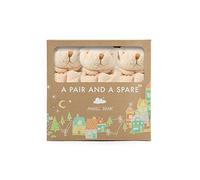 Angel Dear - Lapin beige, paire et un ensemble de rechange