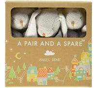 Angel Dear Lot de 3 couvertures pour bébé - Lapin Gris