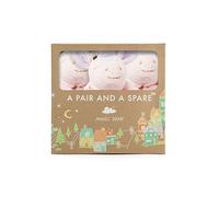 Angel Dear Pair and a Spare 3 Piece Baby Blankie Set