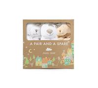 Angel Dear Pair and a Spare 3 Piece Baby Blankie Set