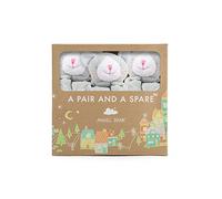 Angel Dear Pair and a Spare 3 Piece Baby Blankie Set