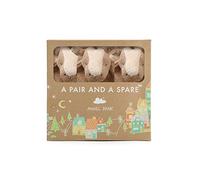 Angel Dear Paire et une pièce de rechange, poney marron