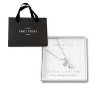 ANGEL & DOVE Collier en étain avec gland « Force » Cadeau de condoléances