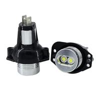 Angel Eyes Lumière, LED Angel Eyes Ampoule de Phare Angel Eyes Halo Ring Compatible avec Les modèles BMW E90 et E91 pré-Lifting (2006, 2007 et 2008)(Yellow/Amber Light)