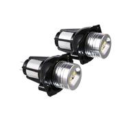 Angel Eyes Lumière, LED Angel Eyes Feu de gabarit latéral Angel Eye Halo Ring 2X 10W de Remplacement for BMW Série 3 2006 2007 2008 BMW E90 E91 pré-Lifting(White Light)