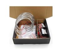 Angel Eyes lumière, Yeux d'ange LED A+A Utilisation adaptée pour BMW anneaux halo œil d'ange lumière E36 E38 E39 E46 projecteur blanc jaune cristal yeux d'ange LED(Yellow)