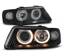 Angel Eyes Phares Combinés Tuning Tec Pour Audi A3 (8L) 00-03 Noir