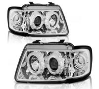 Angel Eyes Phares combinés Tuning Tec Pour Audi A3 (8L) 96-00 Chrom