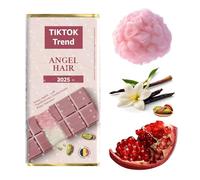 Angel Hair Dubai Chocolate 2.0 - à la pistache et à la barbe à papa selon la recette originale - 60 gr de chocolat au lait