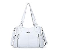 Angel Kiss1193 - Tendance - Versatile - Simple - Style européen et américain Femme, blanc (blanc), X-Large