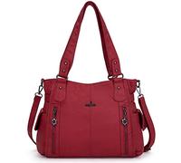 Angel Kiss1193 - Tendance - Versatile - Simple - Style européen et américain Femme, rouge (Rouge), X-Large
