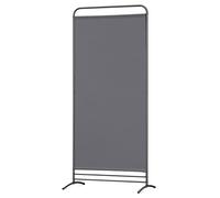 Angel Living Paravent 1 Panneaux Diviseurs de Chambre Séparateur de Panneaux Indépendant Paroi de Séparation Murale Séparation Visuelle pour Bureaux, Chambre à Coucher, 180 x 81cm (Gris)