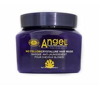 Angel Masque capillaire professionnel sans jaune cristallin 500 ml - Combinaison parfaite de beurre de karité, fleur de centifolia et huile de fleur d'oranger