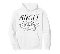 Angel Mom Forever Loved Never Forgotten Memorial Sweat à Capuche