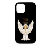 Angel Number 1111 Spiritualité Angélique Vitrail Art Coque pour iPhone 12/12 Pro