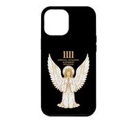 Angel Number 1111 Spiritualité Angélique Vitrail Art Coque pour iPhone 12 Pro Max
