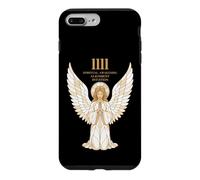 Angel Number 1111 Spiritualité Angélique Vitrail Art Coque pour iPhone 7 Plus/8 Plus