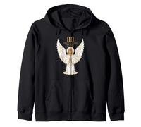 Angel Number 1111 Spiritualité Angélique Vitrail Art Sweat à Capuche
