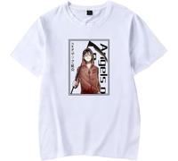 Angel of Death Akame Summer T-Shirt Unisex Casual Fashion Loose T-Shirt Comfortable Cotton Top New CosplayPrint Manches Courtes(Medium)
